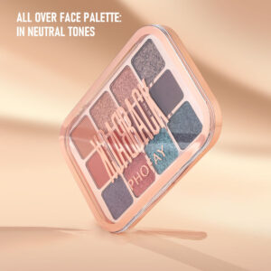 Elegant beauty eyeshadow palette