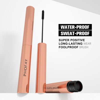 Color mascara for eyelashes